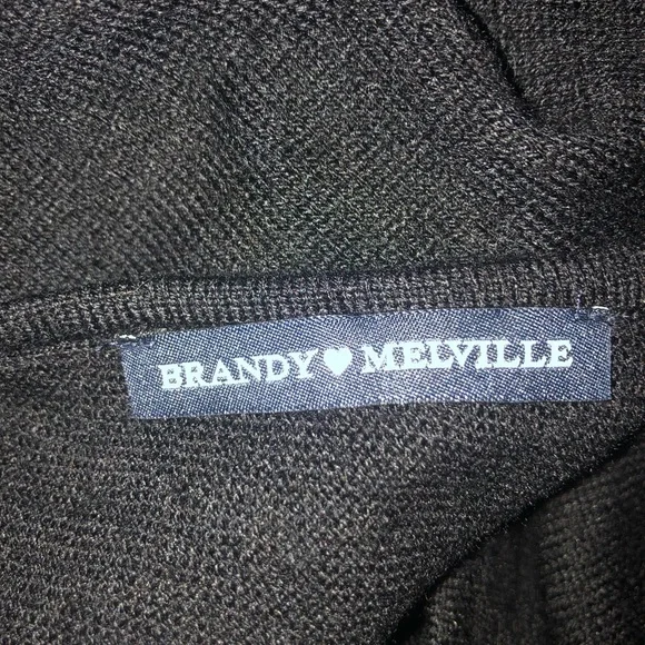 Brandy Melville Tie Back Knit Top - Picture 3 of 5